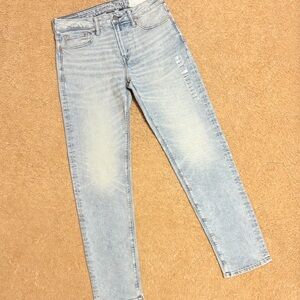 American Eagle Outfitters Light Blue Slim Straight Jeans